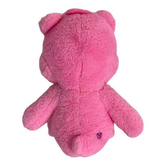 Pink Care Bears Limited Edition 14" CHEER Bear Rainbow Plush 2020 - Picture 3 of 7